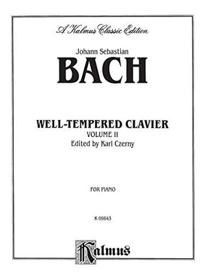 The WellTempered Clavier, Vol 2 (Kalmus Edition, Vol 2),Used