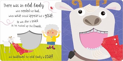 There Was an Old Lady Who Swallowed a Fly (Felt Teeth),Used