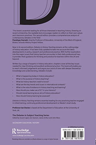 Debates in History Teaching (Debates in Subject Teaching),Used