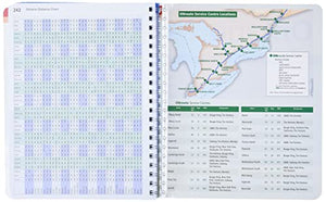MapArt Ontario Back Road Atlas - Comprehensive Map Guide for Outdoor Adventures and Travel in Ontario, Canada