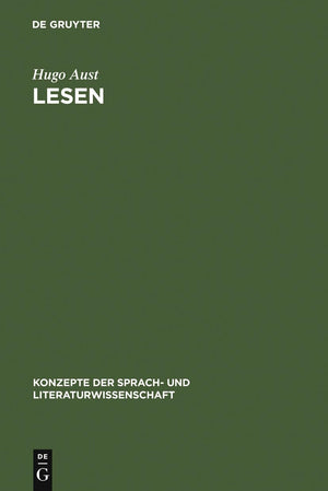Lesen: berlegungen zum sprachlichen Verstehen (Konzepte der Sprach und Literaturwissenschaft, 31) (German Edition),Used