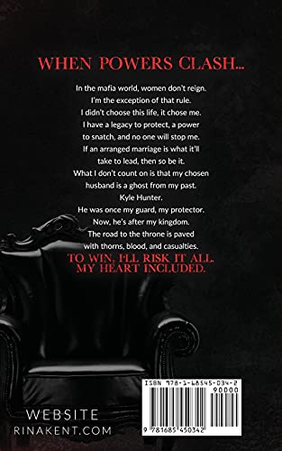 Throne of Power: An Arranged Marriage Mafia Romance (Throne Duet),Used