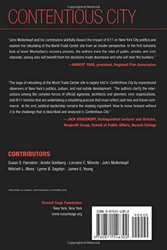 Contentious City: The Politics of Recovery in New York City (The September 11th Initiative),Used