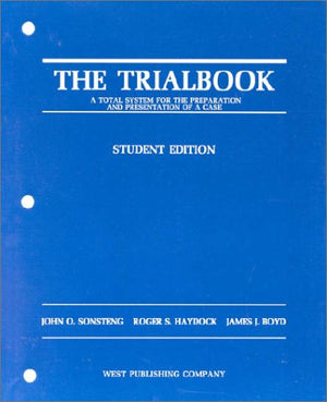 The Trialbook, Student Edition (Coursebook),New