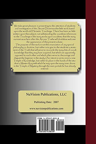 The Kybalion  A Study of The Hermetic Philosophy of Ancient Egypt and Greece,Used