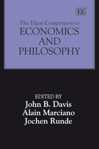 The Elgar Companion To Economics and Philosophy,Used
