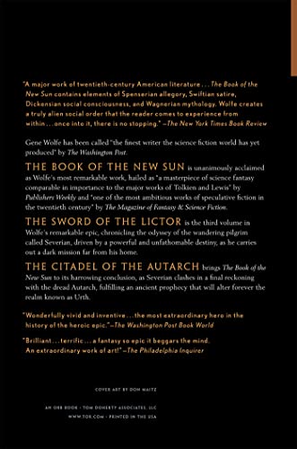 Sword & Citadel: The Second Half Of The Book Of The New Sun (The Book Of The New Sun, 2),Used