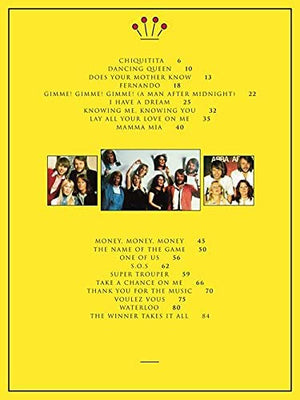 ABBA  Gold: Greatest Hits (Piano/Vocal/guitar Artist Songbook),Used