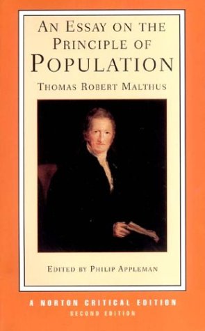 An Essay On The Principle Of Population (Norton Critical Editions),New