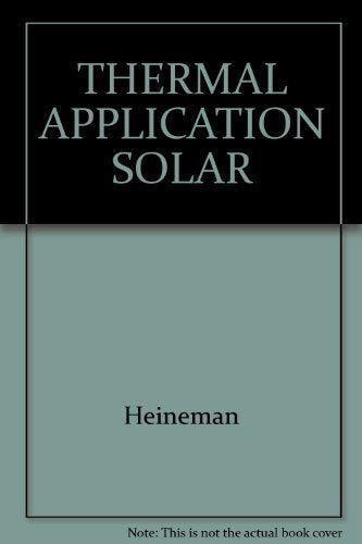Thermal Application Solar,Used