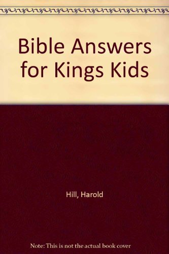 Bible Answers for Kings Kids,Used
