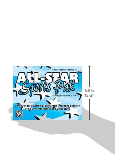 AllStar Sports Pak (An AllPurpose Marching/Basketball/Pep Band Book for Time Outs, Pep Rallies and Other Stuff): Bflat Tenor ,Used