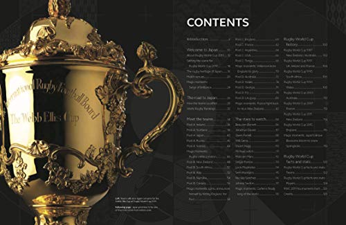 Rugby WC 2019 Japan Official Book,Used