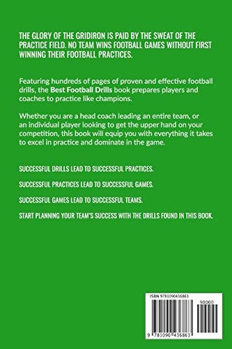 Best Football Drills: The Drill Book for Winning Football Teams,Used