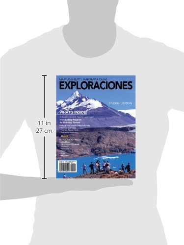 Exploraciones (with Student Activities Manual and Spanish CourseMate Printed Access Card) (World Languages),Used