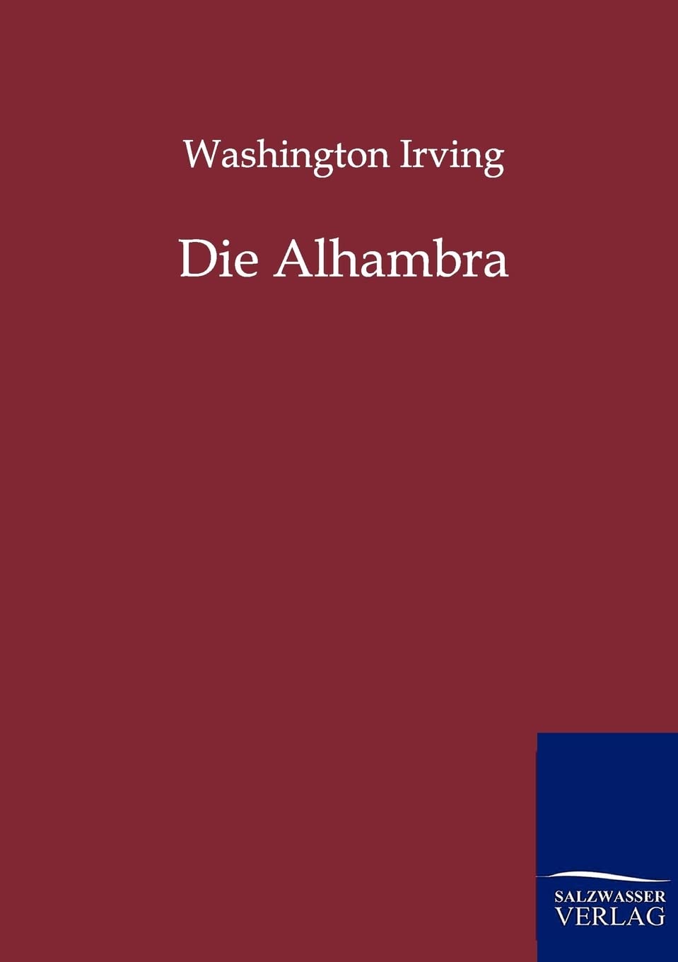 Die Alhambra (German Edition),Used