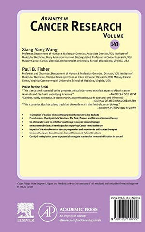 Immunotherapy of Cancer (Volume 143) (Advances in Cancer Research, Volume 143),Used