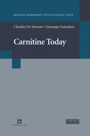Carnitine Today (Molecular Biology Intelligence Unit),Used