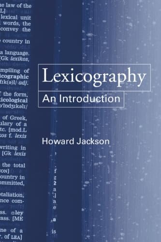 Lexicography, An Introduction,Used
