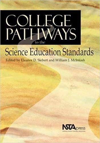 College Pathways To The Science Education Standards,New