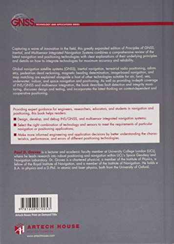 Principles of GNSS, Inertial, and Multisensor Integrated Navigation Systems (GNSS Technology and Applications),New