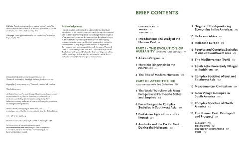 The Human Past: World Prehistory And The Development Of Human Societies,New