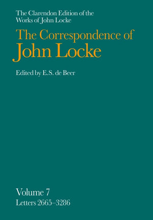 The Correspondence Of John Locke (Clarendon Edition Of The Works Of John Locke)