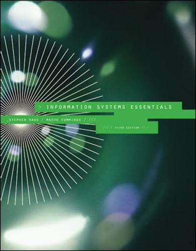 Information Systems Essentials,Used
