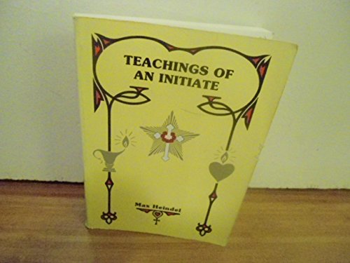 Teachings Of An Initiate,Used