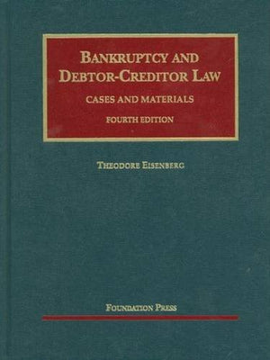 Bankruptcy and Debtor Creditor Law, Cases and Materials (University Casebook Series),Used