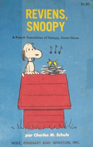Reviens Snoopy (French Edition),Used