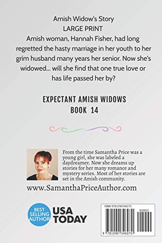 Amish Widow's Story LARGE PRINT (Expectant Amish Widows),Used
