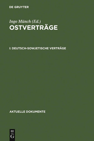 Deutschsowjetische Vertrge (Aktuelle Dokumente) (German Edition),Used