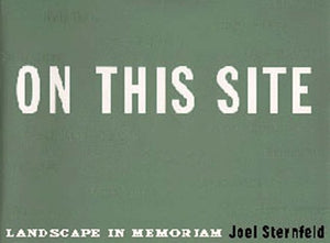 On This Site: Landscape in Memoriam,Used