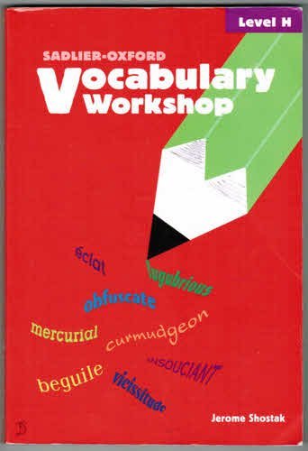 Vocabulary Workshop: Level H,New