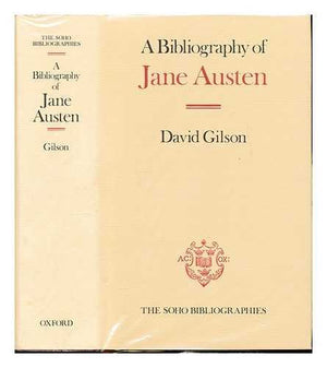A Bibliography of Jane Austen (Soho Bibliographies),Used