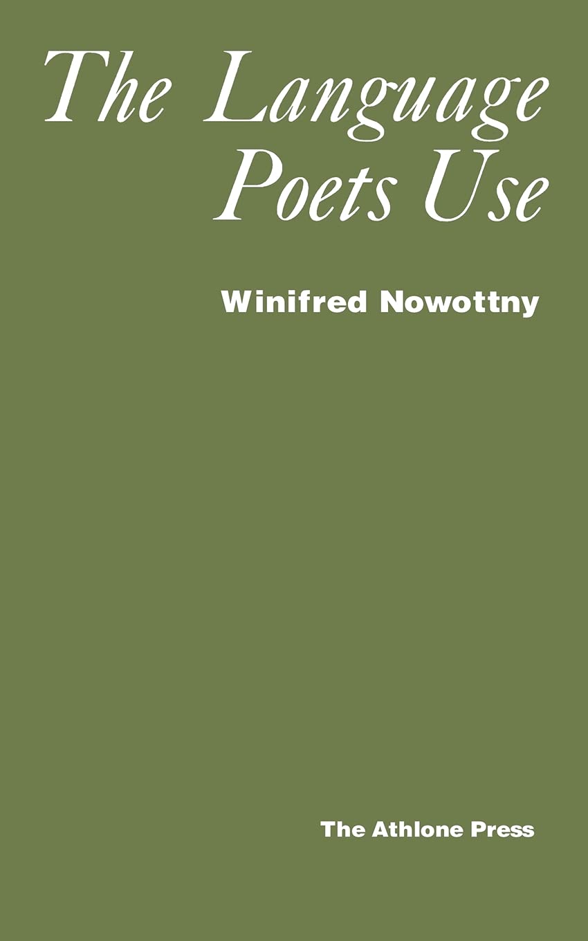 The Language Poets Use,Used