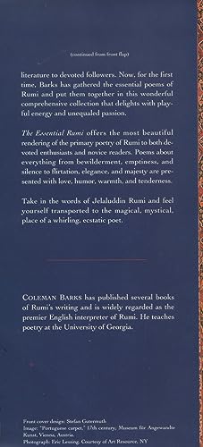 The Essential Rumi,New
