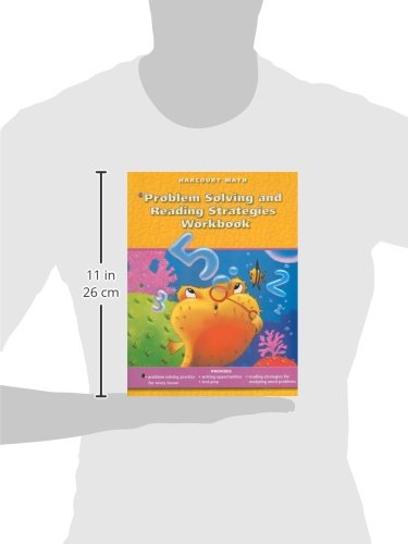 Math, Grade 2 Problem Solving/Reading Strategies Workbook: Harcourt School Publishers Math (Math 02 Y010),Used