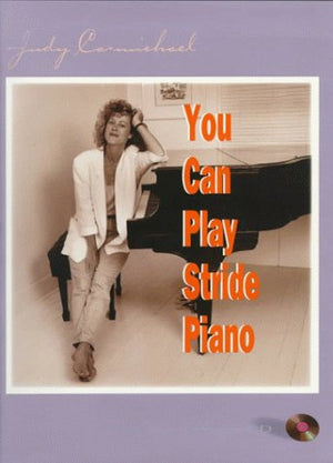 Judy Carmichael  You Can Play Stride Piano (Book & CD),Used