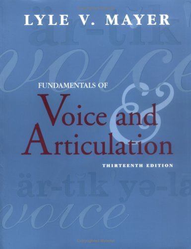 Fundamentals of Voice and Articulation (NAI),Used