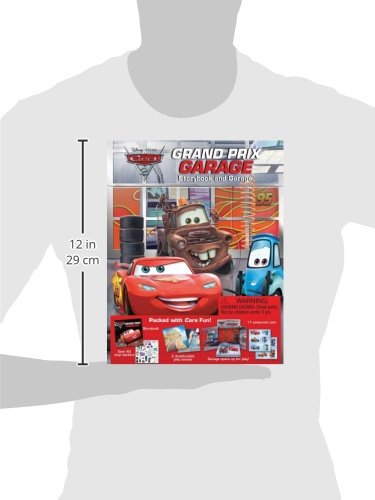 Cars 2 Grand Prix Garage: Cars 2 Grand Prix Garage (STORYBOOK AND PLAYSET),Used