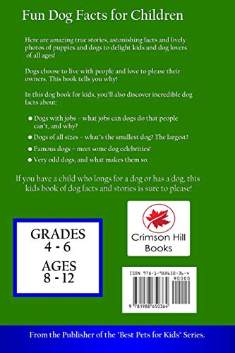 Fun Dog Facts For Kids 9  12 (Fun Animal Facts For Kids)