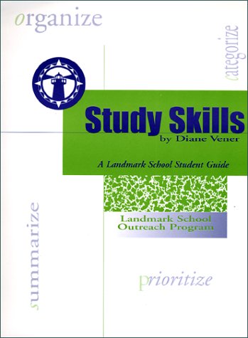 Study Skills, A Landmark School Student Guide,Used