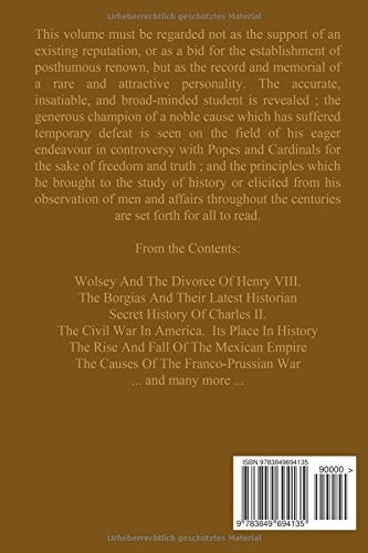 Historical Essays and Studies,Used