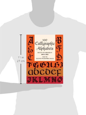 100 Calligraphic Alphabets (Lettering, Calligraphy, Typography)