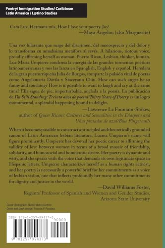 I'm Still Standing: Treinta aos de poesa / Thirty Years of Poetry,Used