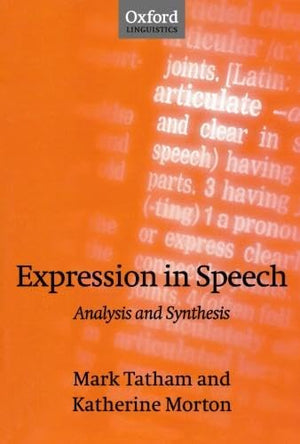 Expression In Speech: Analysis And Synthesis,Used