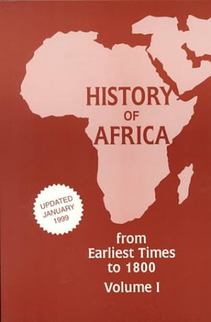 History of Africa: From Earliest Times to 1800,Used