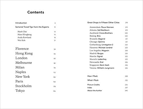 The Sartorial Travel Guide,Used